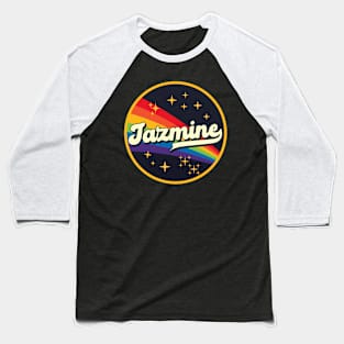 Jazmine // Rainbow In Space Vintage Style Baseball T-Shirt